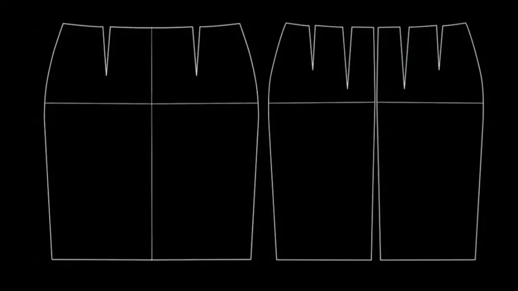 Skirt block (scale 2.5)